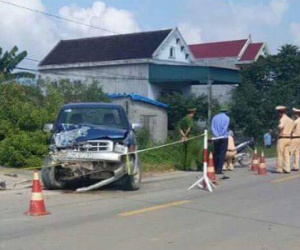 Chủ tịch xã lái xe tông chết 2 thiếu niên