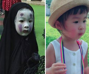 Không ngờ cô bé "ma Vô Diện" hot nhất Halloweewn 2016 lại sành điệu thế này!