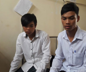 Công an viên tham gia đánh 2 học sinh nhập viện