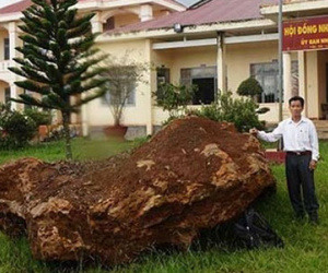 Lâm Đồng sẽ bán đấu giá tảng đá quý nặng 20 tấn