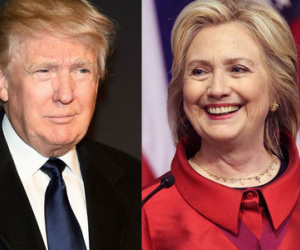 Bất ngờ dẫn điểm Clinton, Trump thẳng tiến các bang Dân chủ