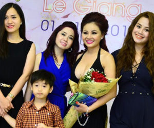 Sao Việt đến chúc mừng sinh nhật diễn viên hài Lê Giang