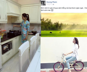 HH Phạm Hương bị fan ruột "bóc phốt" vì...lỡ may sống ảo