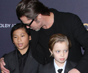 Pax Thiên và Shiloh muốn sống với Brad Pitt