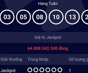 Người trúng số gần 65 tỷ đồng đến từ TPHCM