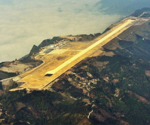 Những sân bay lạ lùng trên thế giới