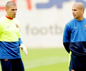 Valdes tái ngộ Guardiola: Chào thầy, “kẻ phản bội”!