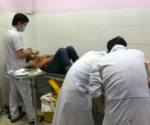 Hỗn chiến kinh hoàng tại khu nhà trọ ở Sài Gòn, 4 người trọng thương