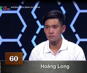 Hot boy cao 1,75 m nổi bật tại trường quay Olympia