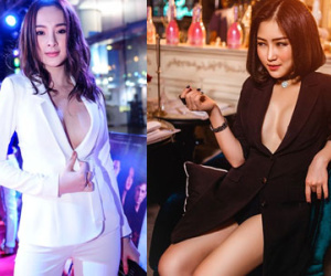 Nhức mắt vì mỹ nhân Vbiz “nghiện” diện vest trễ nải, không nội y