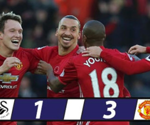 Pogba và Ibra nổ súng, M.U tìm lại niềm vui chiến thắng