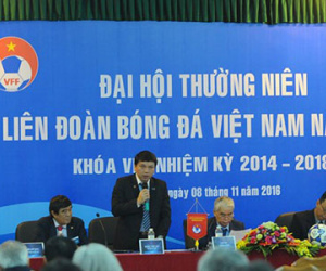 Bầu Đức vắng mặt ở Đại hội thường niên VFF