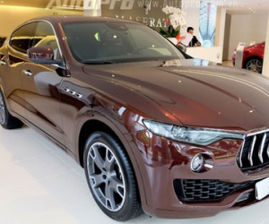 Cận cảnh hàng độc Maserati Levante "thỏi sô cô la" giá 5 tỷ Đồng tại Việt Nam