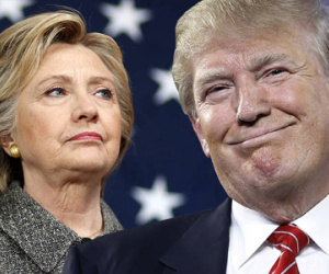 Bà Clinton gọi điện chúc mừng ông Trump