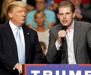 Hí hửng khoe phiếu bầu cho cha, con trai Trump có thể phải... ngồi tù
