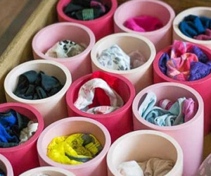 Mẹo để bạn không còn phải bới tung tìm đồ lót trong tủ
