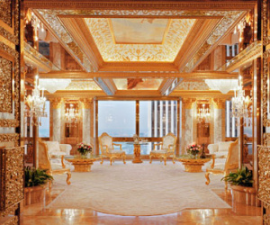 Không gian tuyệt đẹp bên trong căn penthouse dát vàng của tân Tổng thống Mỹ Donald Trump