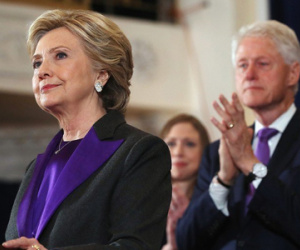 Vì sao Hillary mặc đồ tím lúc nhận thua?