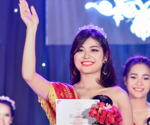 "Cô đồng xinh đẹp" trở thành hoa khôi Đại học Luật Hà Nội