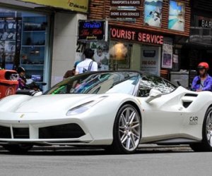 Ferrari 488 GTB của Cường Đô La lên đời mâm Vossen
