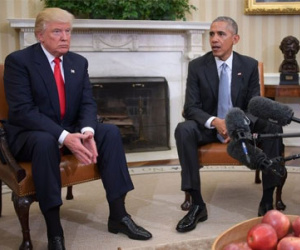 Obama gặp Trump ở Nhà Trắng: Chúng tôi đã trò chuyện vui vẻ