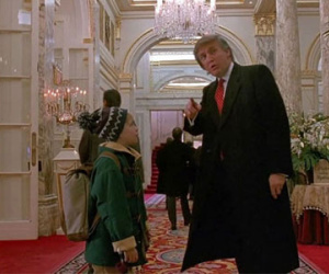 Ông Donald Trump từng đóng phim "Ở nhà một mình"
