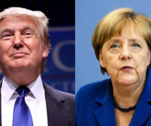 Trump - Merkel điện đàm về quan hệ song phương