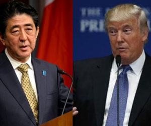Trump sẽ coi Nhật Bản là đồng minh đối phó Trung Quốc