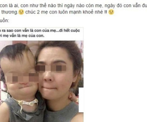 Ảnh mẹ trẻ và con tật nguyền: Tình mẫu tử thiêng liêng