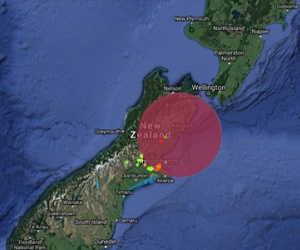 Động đất 7,4 độ Richter, sóng thần ập vào New Zealand