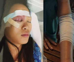 20 thanh niên vác mã tấu truy sát kinh hoàng trước Bệnh viện Từ Dũ