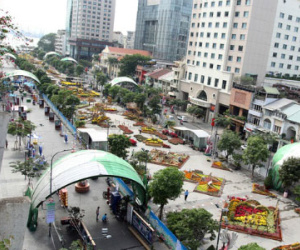 Đường hoa Nguyễn Huệ sẽ mở từ 28 Tết