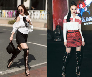 Kiểu bốt mùa đông được sao Việt "sủng ái"