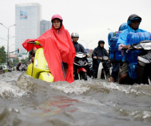 Nhiều khu vực TP.HCM có thể ngập do triều cường