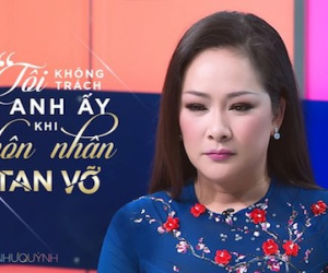 Như Quỳnh khóc khi trải lòng về cuộc hôn nhân đổ vỡ ở Mỹ