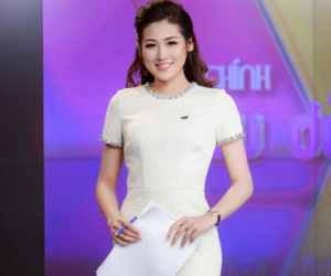 Phản hồi của Á hậu Tú Anh sau khi gặp sự cố trên sóng truyền hình