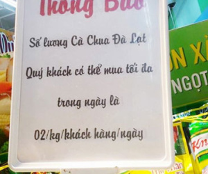 Siêu thị kêu gọi khách hàng chỉ mua 2 kg cà chua một ngày