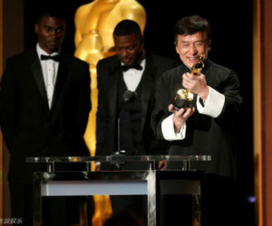 Thành Long tự hào khi nhận giải Oscar sau nhiều lần tai nạn