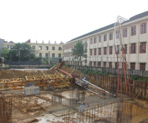 Cẩu sập làm chết nam sinh thuộc công trình không phép
