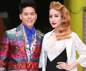 Khánh Thi mặc mốt váy ngủ đi chấm thi
