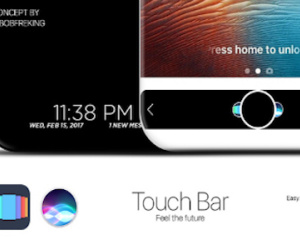 Mẫu iPhone thứ 10 sẽ có vỏ gốm Ceramic, Touch Bar