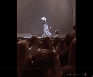 Adele "vỗ cánh" chạy toán loạn khi dơi bay vào trong concert