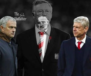 Cả Mourinho lẫn Wenger đều chưa "đủ tuổi" để thay thế "Bố già" Alex Ferguson