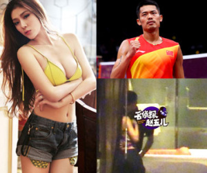 Ngôi sao cầu lông Lin Dan ngoại tình với Hoa hậu khi vợ chửa đẻ