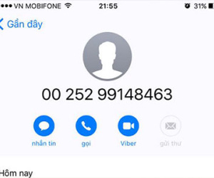 MobiFone khẳng định nghe cuộc gọi đến từ Somali không bị mất tiền