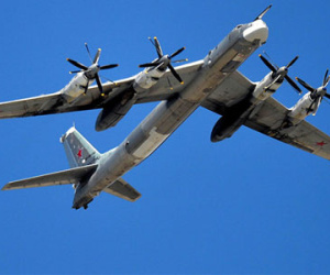 Oanh tạc cơ Tu-95MSM bay 11.000 km tấn công khủng bố