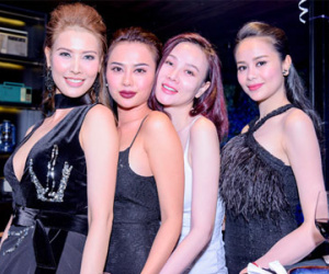 Dàn người đẹp mặc sexy dự sinh nhật chân dài Thanh Hoài