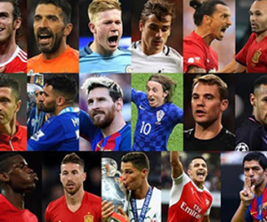 CĐV chỉ còn 1 ngày để bình chọn Cầu thủ xuất sắc FIFA 2016