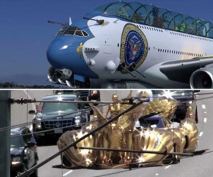 Máy bay Không lực 1 và limousine của Tổng thống Mỹ Donald Trump sẽ trông như thế này?