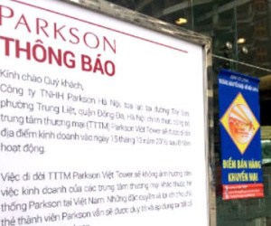 Parkson Việt Tower viết tiếp câu chuyện buồn của “đại gia” bán lẻ Malaysia